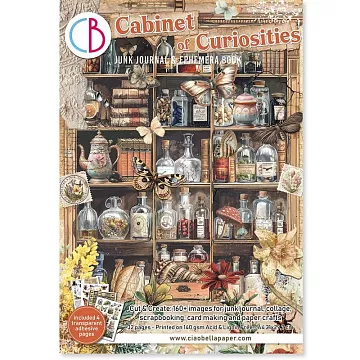 Набор бумаги А4 "Cabinet of Curiosities. Для вырезания", 16 листов (Ciao bella)