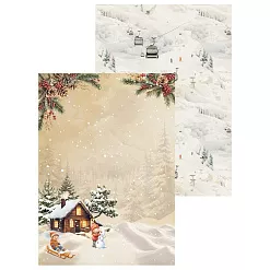 Набор бумаги А4 "Зимний уют", 9 листов (CraftStory)