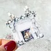 Набор высечек из ткани "Зима в окошке", 20 шт (RozeFlowers)