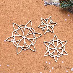 Шейкер "Фономикс. Новогодний. Снежинка 2 мини", 5,4х5,4 см (ScrapMania) Шейкер "Фономикс. Новогодний. Снежинка 2 мини", 5,4х5,4 см (ScrapMania)