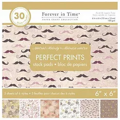 Набор бумаги 15х15 см "Neutral Melody", 30 листов (Multicraft)