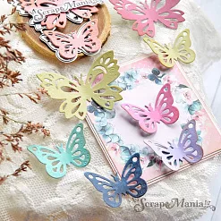 Нож "Бабочки 4", 5,1х3,5 см (ScrapMania)