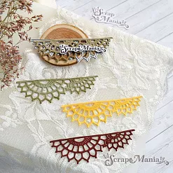 Нож "Кружевной узор. Бордюр", 2,6х8,5 см (ScrapMania) Нож "Кружевной узор. Бордюр", 2,6х8,5 см (ScrapMania)