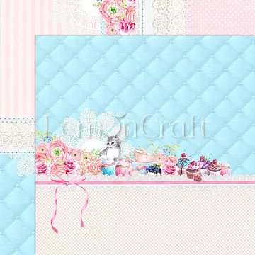 Бумага "Something Sweet 02" (Lemon Craft)
