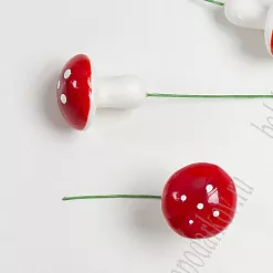 Украшение "Мухомор. Большой", 2,8х3 см, 1 шт
