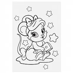 Наклейки 11х16 см "Животные круглые" (АртУзор)