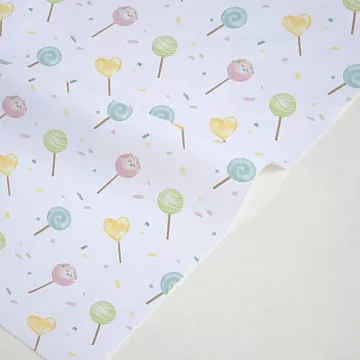 Отрез ткани 50х75 см "Forest Story. Леденцы" (Sisterscrap)