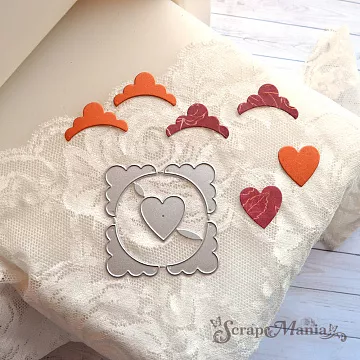 Нож "Уголки. Детские", 5,5х5,5 см (ScrapMania)