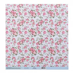 Бумага 30х30 см на клеевой основе "Райский сад" (АртУзор)