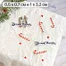 Нож "Добрый праздник. Леденцы", 1х3,2 см (ScrapMania)