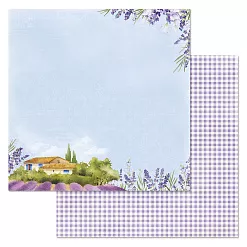 Бумага "Лавандовый вечер. На краю земли" (ScrapMania)