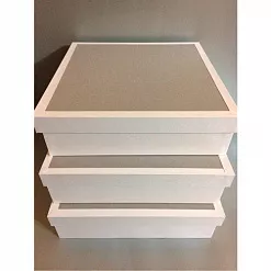 Коробка для альбома 25х25 см с мамиными сокровищами