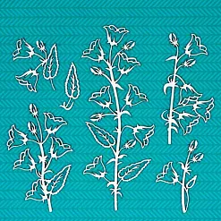 Набор украшений из чипборда "Колокольчики" (CraftStory)