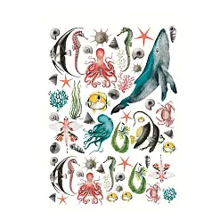 Набор бумаги А4 см "Главная палуба" 8 листов (Эклектика)