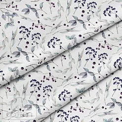 Отрез ткани 79х50 см "Грозди синие" (Cotton) Отрез ткани 79х50 см "Грозди синие" (Cotton)