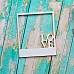 Украшение из чипборда "Рамочка. LOVE" (ScrapКрым)