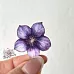 Набор высечек из ткани "Крокусы", 33 шт (RozeFlowers)