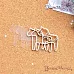 Шейкер "Новогодние гномы. Лошадка мини", 4,3х4,7 см (ScrapMania)