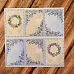 Бумага 15х15 см "Blossom Blue" (ScrapAndMe)