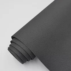 Отрез экокожи 30х69 см "Переплетный. Зерно. Черный" (Pty Китай)