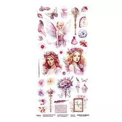Тканевый лист 13х27 см "Сказка - 3" (Fantasy)