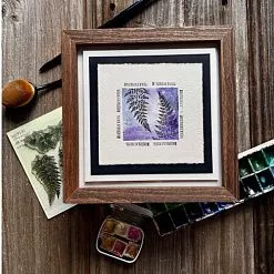 Штамп "В тишине леса", 9,3х4 см (AgiArt)