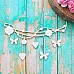 Украшение из чипборда "Гирлянда" (ScrapКрым)