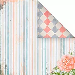 Бумага "Нежный стиль. Полосочки" (Mr.Painter) Бумага "Нежный стиль. Полосочки" (Mr.Painter)