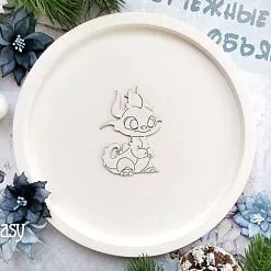 Чипборд "Динозаврик 3026", 5х3,6 см (Fantasy) Чипборд "Динозаврик 3026", 5х3,6 см (Fantasy)