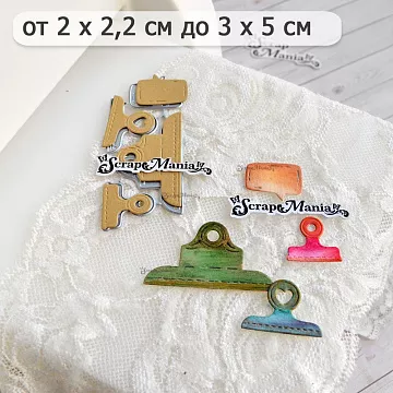 Нож "Школьная жизнь. Таб классический", 3х5 см (ScrapMania)