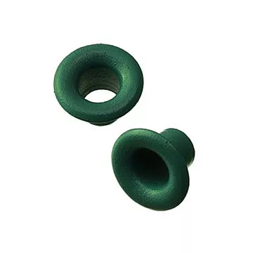 Набор люверсов 1/8 "Круглые", цвет темно-зеленый 100 шт (Knorr Prandell)