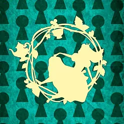 Деревянное украшение "Путешествие в Страну чудес" (Muscari) Деревянное украшение "Путешествие в Страну чудес" (Muscari)