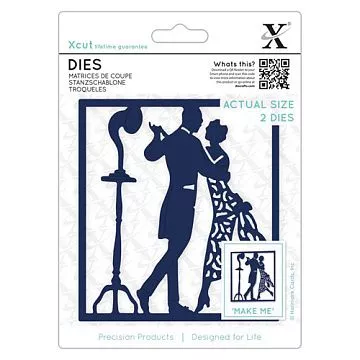 Набор ножей для вырубки Xcut "Dancers 1920's" (DoCrafts)