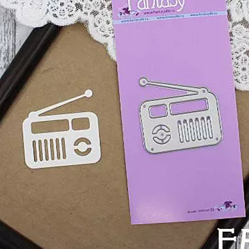 Нож "Радио приемник", 4х3,8 см (Fantasy)