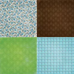 Набор бумаги 15х15 см "Penelope", 36 листов (BoBunny)