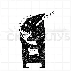 Штамп "Такая любовь", 7,3х4,5 см (Скрапклуб) Штамп "Такая любовь", 7,3х4,5 см (Скрапклуб)