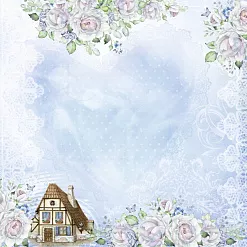 Бумага "Родной дом. Дом детства" (ScrapMania)