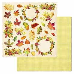 Бумага "Школьный вальс. Картинки" (ScrapMania) Бумага "Школьный вальс. Картинки" (ScrapMania)