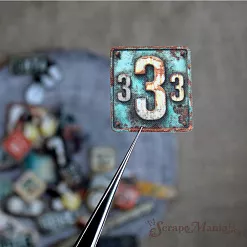Набор высечек из ткани "Старый архив. Билетики", 34 шт (ScrapMania) Набор высечек из ткани "Старый архив. Билетики", 34 шт (ScrapMania)