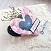 Нож "Карман. Сердечко с цветами", 6,9х7,8 см (ScrapMania)