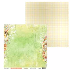 Бумага 30х30 см "В объятиях лета. Лист 04" (Scrapodelie)