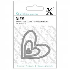 Набор ножей для вырубки Xcut "Сердца" (DoCrafts)