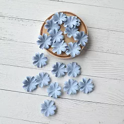 Набор бумажных цветов "Календула. Голубой", 20 шт (Китай) Набор бумажных цветов "Календула. Голубой", 20 шт (Китай)