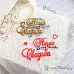 Нож "Наша свадьба. Сердечки", 3,2х6,4 см (ScrapMania)