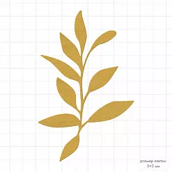 Нож "Веточка 10", 3,9х6,1 см (Mr.Painter)