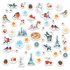 Набор вырубок "Снежный лес" (Mr.Painter)