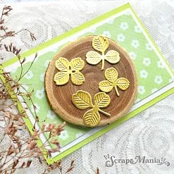 Нож "Клевер ползучий 3. Листья", 2,5х2,7 см (ScrapMania)