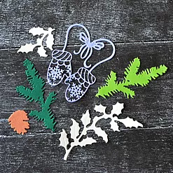 Набор вырубок "Теплые варежки" (ScrapMania) Набор вырубок "Теплые варежки" (ScrapMania)