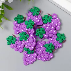 Набор украшений из резины "Виноград", 15 шт (АртУзор) Набор украшений из резины "Виноград", 15 шт (АртУзор)