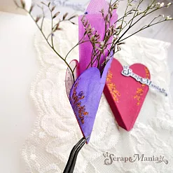 Нож "Карман. Сердце", 5,5х7 см (ScrapMania)